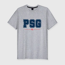 Футболка slim-fit PSG FC Classic, цвет: меланж
