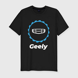 Футболка slim-fit Geely в стиле Top Gear, цвет: черный