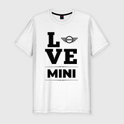 Футболка slim-fit Mini Love Classic, цвет: белый