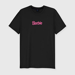 Футболка slim-fit Barbie mini logo, цвет: черный