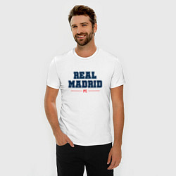 Футболка slim-fit Real Madrid FC Classic, цвет: белый — фото 2