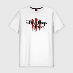 Футболка slim-fit Three Days Grace Combined, цвет: белый