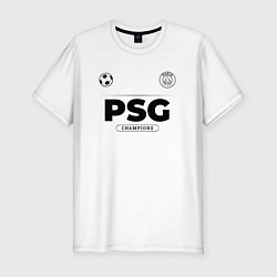 Футболка slim-fit PSG Униформа Чемпионов, цвет: белый