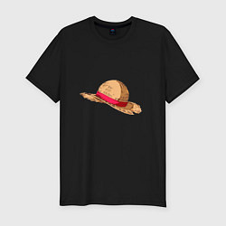 Футболка slim-fit LUFFY HAT, цвет: черный