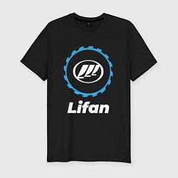 Футболка slim-fit Lifan в стиле Top Gear, цвет: черный