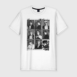 Футболка slim-fit Stray Kids Go Live, цвет: белый