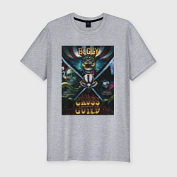 Футболка slim-fit Кроссгильдия Багги сама - One Piece, цвет: меланж