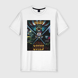 Футболка slim-fit Кроссгильдия Багги сама - One Piece, цвет: белый