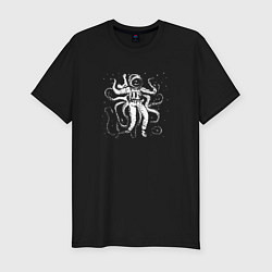 Футболка slim-fit Octopusnaut, цвет: черный