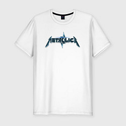 Футболка slim-fit Metallica коллаж логотипов, цвет: белый