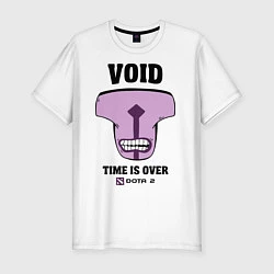 Футболка slim-fit Void: Time is over, цвет: белый