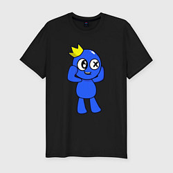 Футболка slim-fit Rainbow Friends, цвет: черный