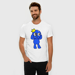 Футболка slim-fit Rainbow Friends, цвет: белый — фото 2