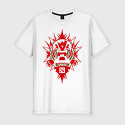 Футболка slim-fit Dota 2: Bloodseeker, цвет: белый