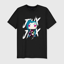 Футболка slim-fit Funko pop Jinx, цвет: черный