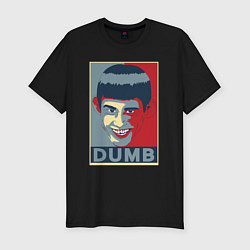 Футболка slim-fit Jim dumb, цвет: черный