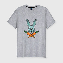 Футболка slim-fit Carrot - Bunny, цвет: меланж