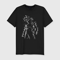 Футболка slim-fit Goku - Dragon Ball - Warrior, цвет: черный