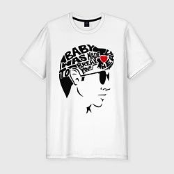 Мужская slim-футболка Arctic Monkeys Love