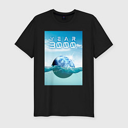 Футболка slim-fit Year 3000, цвет: черный