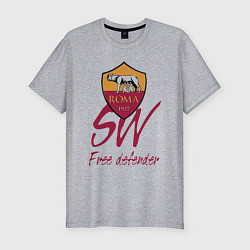 Футболка slim-fit Roma - sweeper - Italy, цвет: меланж