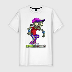 Футболка slim-fit Zombie on sport, цвет: белый