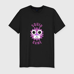 Футболка slim-fit Covid squid game, цвет: черный