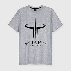 Футболка slim-fit Quake III arena, цвет: меланж