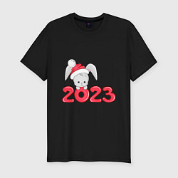 Футболка slim-fit Новый 2023, цвет: черный