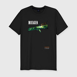 Футболка slim-fit MUTAGEN, цвет: черный