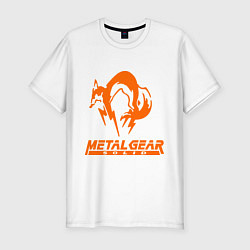 Футболка slim-fit Metal Gear Solid Fox, цвет: белый