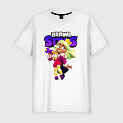 Футболка slim-fit Mandy Brawl stars, цвет: белый