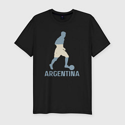 Футболка slim-fit Lionel Messi Argentina, цвет: черный