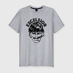 Футболка slim-fit Excelsior Stan Lee, цвет: меланж