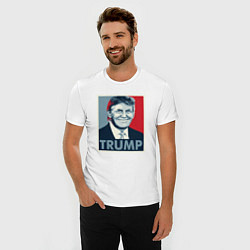 Футболка slim-fit Trump, цвет: белый — фото 2