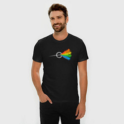 Футболка slim-fit Покемоны в стиле Pink Floyd, цвет: черный — фото 2