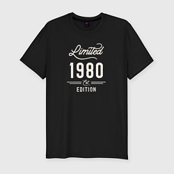 Футболка slim-fit 1980 ограниченный выпуск, цвет: черный