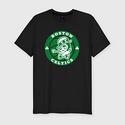 Футболка slim-fit Celtics, цвет: черный