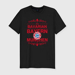 Футболка slim-fit Bavarian Bayern, цвет: черный