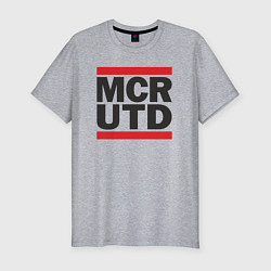 Футболка slim-fit Run Manchester United, цвет: меланж