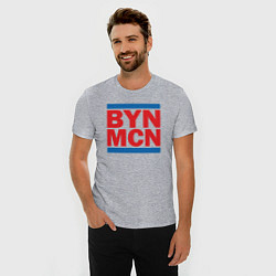 Футболка slim-fit Run Bayern Munchen, цвет: меланж — фото 2