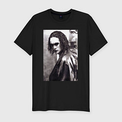 Футболка slim-fit Брендон Ли, цвет: черный