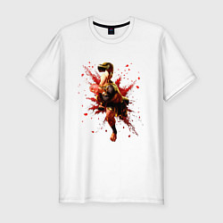 Футболка slim-fit Street Fighter 6 Marisa, цвет: белый