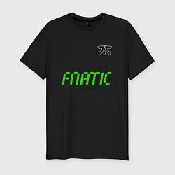 Футболка slim-fit Fnatic арт, цвет: черный