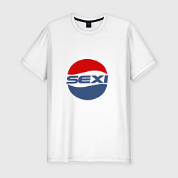 Футболка slim-fit Pepsi, цвет: белый
