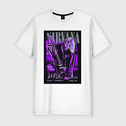 Футболка slim-fit Nirvana band, цвет: белый