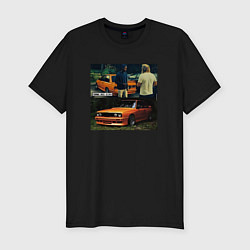 Футболка slim-fit Frank Ocean - BMW M3 E30, цвет: черный