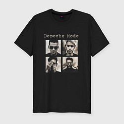 Футболка slim-fit Depeche Mode - Violator Live 01, цвет: черный