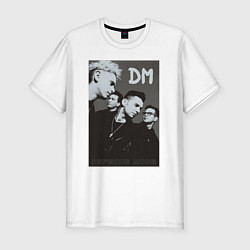 Футболка slim-fit Depeche Mode 90 Violator, цвет: белый