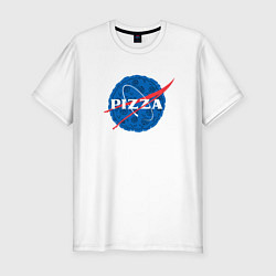 Футболка slim-fit Pizza x NASA, цвет: белый